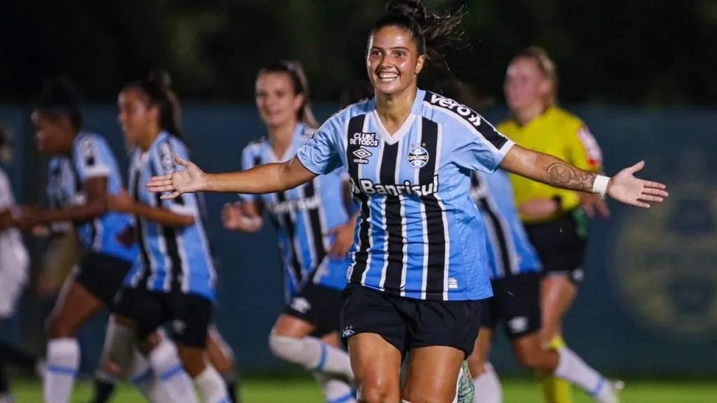 Comemoração pelo Grêmio